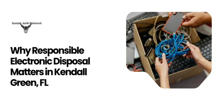 electronic disposal services